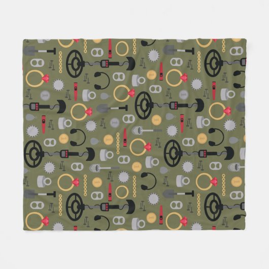 Couverture en métal détectant la polaire (Devant (Horizontal))