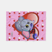 Couverture en métal Valentine Fleece (Devant (Horizontal))