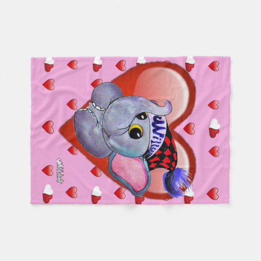 Couverture en métal Valentine Fleece (Devant (Horizontal))