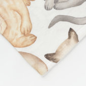 Couverture en molette Kitty 60x80 (Coin)