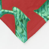 Couverture en molleton rouge mojo (Coin)