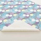 Couverture en molleton Sherpa Nuages Bulles Rêveur (3/4)