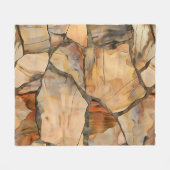 Couverture en molleton souple personnalisée 50x60 (Devant (Horizontal))