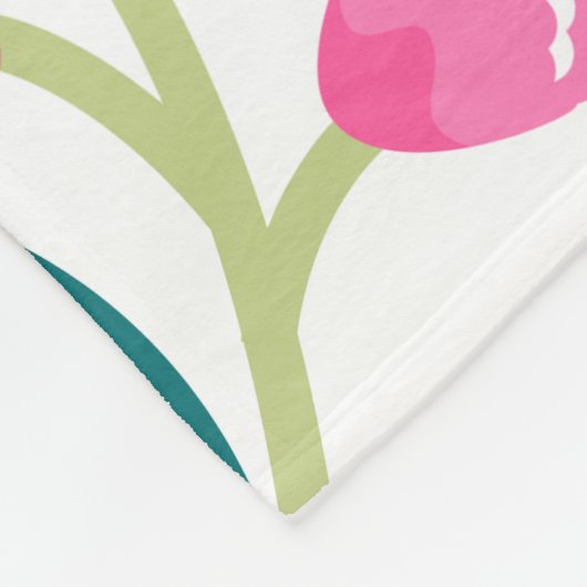 couverture en paresse fleurie (Coin)