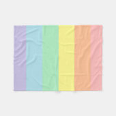 Couverture en pastel d'ouatine d'arc-en-ciel (Devant (Horizontal))