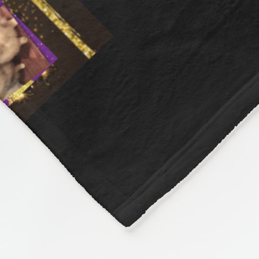 Couverture en peluche avec tous les collages (Coin)