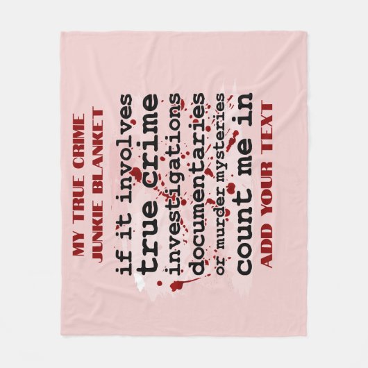 Couverture en polaire (Devant)