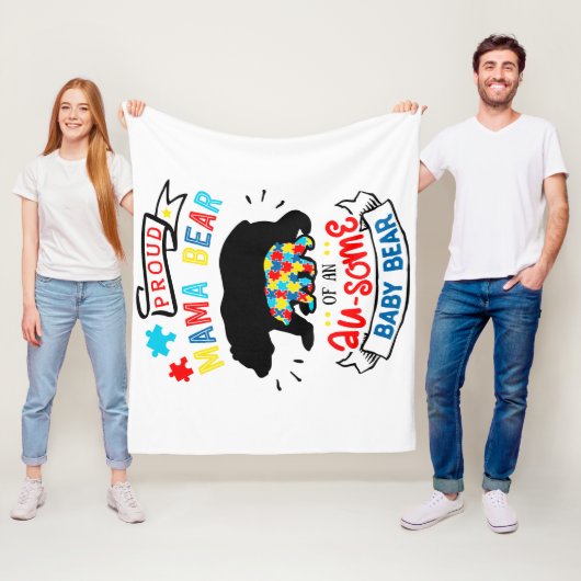 Couverture en polaire (En situation)