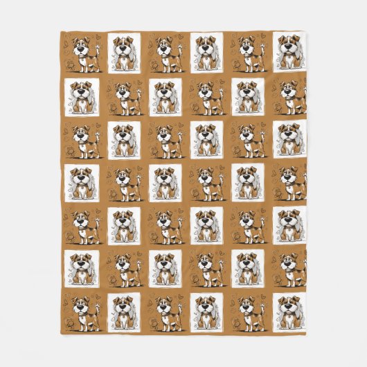 Couverture en polaire (Devant)