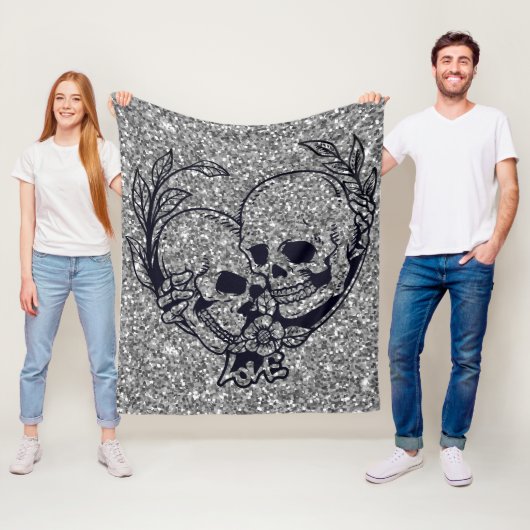 Couverture en polaire, 50 po x 60 po (En situation)