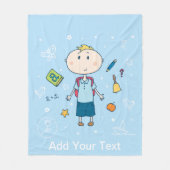 Couverture en polaire, 50 po x 60 po (Devant)