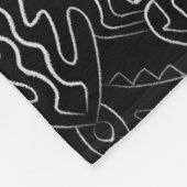 Couverture en polaire à papillon fantôme (Coin)