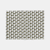 Couverture en polaire ananas (Devant (Horizontal))