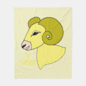 Couverture en polaire Aries (Devant)