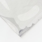 Couverture en polaire avec famille d'ours polaire (Coin)