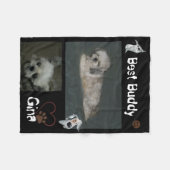 Couverture en polaire Best Buddy Chih Tzu Tzu (Devant (Horizontal))