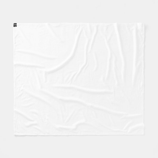Couverture en polaire - blanc (Devant (Horizontal))