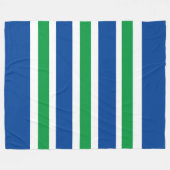 Couverture en polaire Bleu (Devant (Horizontal))