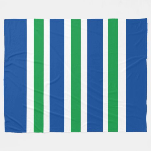 Couverture en polaire Bleu (Devant (Horizontal))