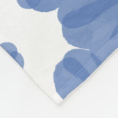 Couverture en polaire bleu 60x80 (Coin)