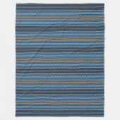 Couverture en polaire bleu minoen II (Devant)