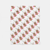 Couverture en polaire/Bumblebee mignonne (Devant)