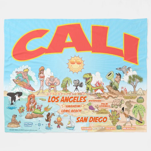 Couverture en polaire CALI (Devant (Horizontal))