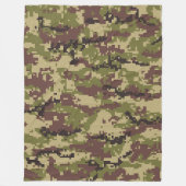 Couverture en polaire Camouflage 3 60x80 (Devant)