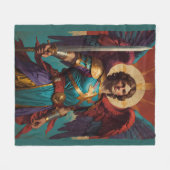 Couverture en polaire catholique St Michael Archan (Devant (Horizontal))
