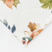 Couverture en polaire chic pays Citrouille personn (Coin)