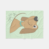 Couverture en polaire chien-Be (Devant (Horizontal))