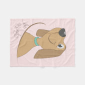 Couverture en polaire chien-Be (Devant (Horizontal))