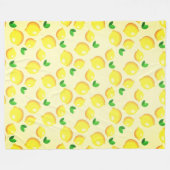 Couverture en polaire citron jaune (Devant (Horizontal))