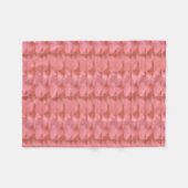 Couverture en polaire Corail Et Pêche (Devant (Horizontal))