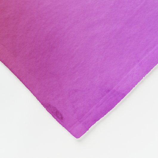 Couverture en polaire couleur d'aquarelle (Coin)