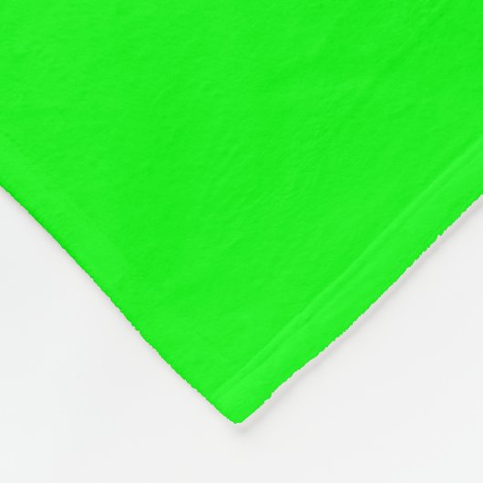 couverture en polaire couleur vert noir (Coin)