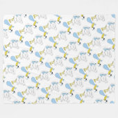 Couverture en polaire / Couvre-bébé (Devant (Horizontal))