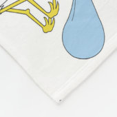 Couverture en polaire / Couvre-bébé (Coin)