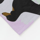Couverture en polaire Dachshund (Coin)