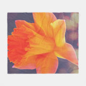 Couverture en polaire Daffodil Rain (Devant (Horizontal))