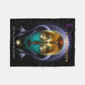 Couverture en polaire Daria Cyborg Queen (Devant (Horizontal))