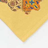 Couverture en polaire d'art populaire arménien (Coin)