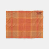 Couverture en polaire d'automne avec petit monogra (Devant (Horizontal))