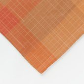 Couverture en polaire d'automne avec petit monogra (Coin)