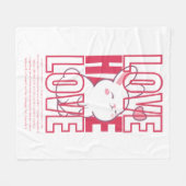 Couverture en polaire de 50 po x 60 po (Devant (Horizontal))