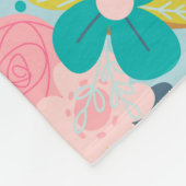 Couverture en polaire de Birdhouse Blossom (Coin)