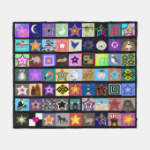 Couverture en polaire de collage (Devant (Horizontal))