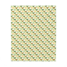 Couverture en polaire de couleur personnalisée Tri