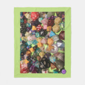 Couverture en polaire de dés (Devant)