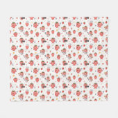 Couverture en polaire de fraise Dream (Devant (Horizontal))